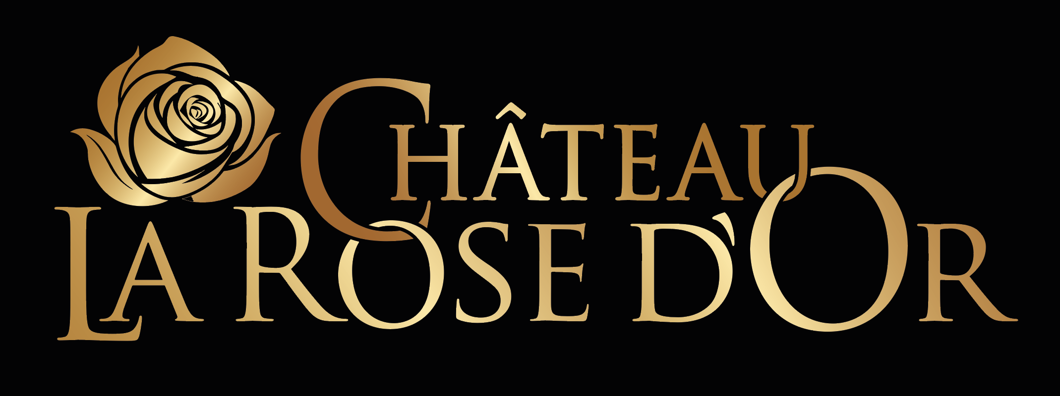 Logo du Château la Rose d’Or, domaine viticole de très haut de gamme à Luins, dans la région de La Côte en Suisse